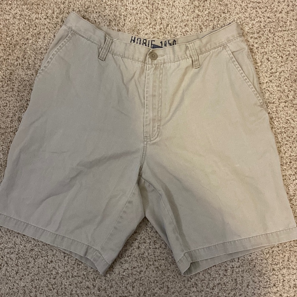 HOBIE 5 pocket men’s beige shorts